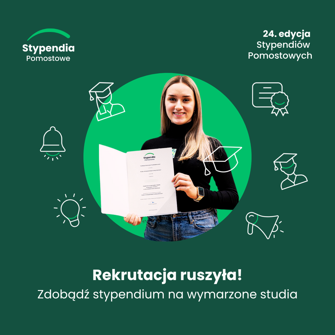 Plakat dotyczący rekrutacji