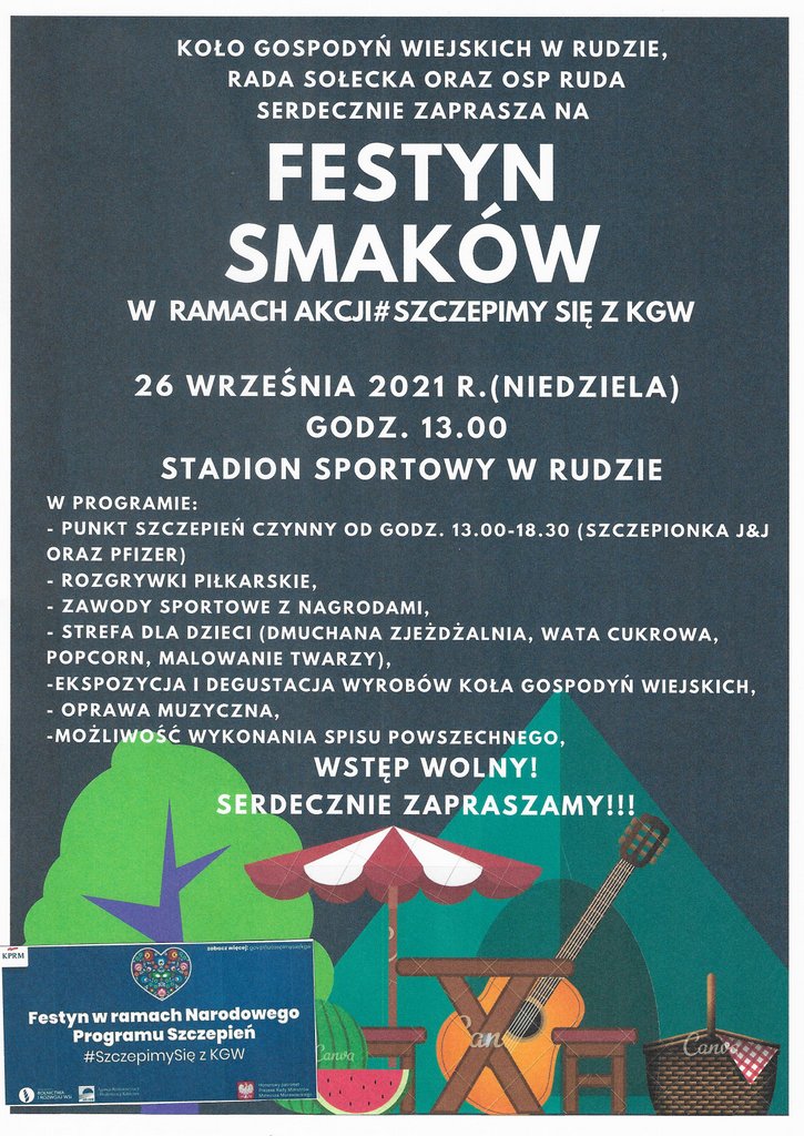Plakat Festynu Smaków