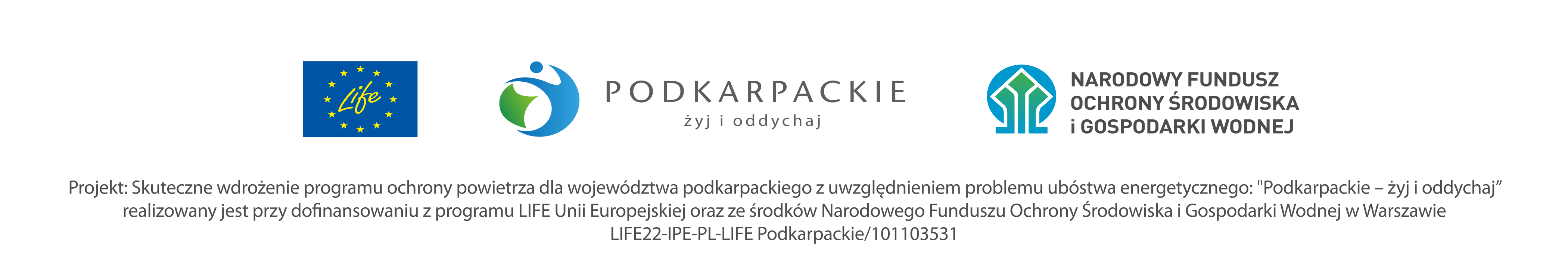 podkarpackie żyj i oddychaj logo programu