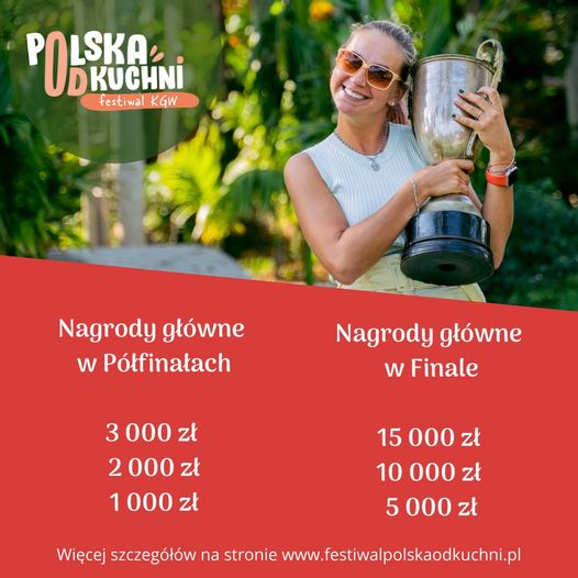 Plakat - konkurs polska od kuchni - nagrody
